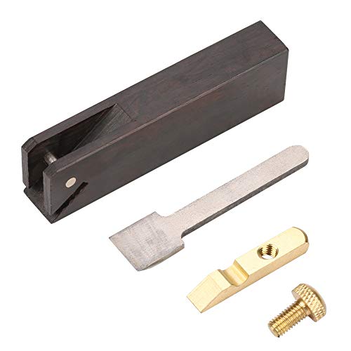 Ebony Mini DIY Holzbearbeitungsflugzeug Hochwertiges Stahlblattholzholz -Werkzeug für Schreinerholzhaut handgefertigte Liebhaber Professionelle Handwerkskunst 13mm Breite 75 mm von EOJDDPA