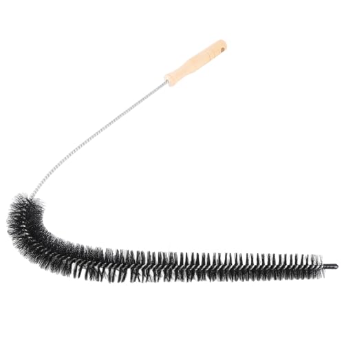 Flexibler Toilettenbürste mit biegsamer Stange, Reinigungswerkzeug für Trocknerablüftung, Lint- und Staubentfernung, unter Gerätepinsel mit Holzgriff, langlebige Faserborsten zur Flexibler Toilettenbürste mit biegsamer Stange, Reinigungswerkzeug für Trocknerablüftung, Lint- und Staubentfernung, unter Gerätepinsel mit Holzgriff, langlebige Faserborsten zur von EOJDDPA