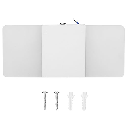 LED -Wandleuchte moderne rotierbare verstellbare Acrylaluminiumlegierung Lampe für Wohnzimmer Schlafzimmer Korridor rein weiß warmes helles schwarzes weißes m l Größe (Warmes Licht (rechter Winkel von EOJDDPA
