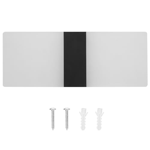LED -Wandleuchte moderne rotierbare verstellbare Acrylaluminiumlegierung Lampe für Wohnzimmer Schlafzimmer Korridor rein weiß warmes helles schwarzes weißes m l Größe (Warmes Licht (schwarzer Kasten von EOJDDPA