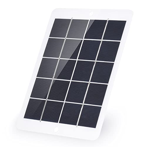 Solar angetriebener Sauerstoffluftpumpen -Kit 3W 5V Solarpanel mit 2 Luftblasensteinen für Aquarium -Fischtank Kleiner Teich Sauerstoff Luftspeicher Energieeinsparung USB -Ausgang von EOJDDPA