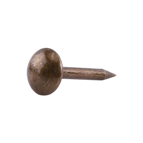 Vintage Polsternägel Bronze Metall Dekorative Tacks Bolzen Eisenmöbel Sofa Schuhtür DIY BRÜFUNGSHEITE HOME CERSTRAU 100 PC GRÜte Bronze Verschiedene Größen (6 * 14mm) von EOJDDPA