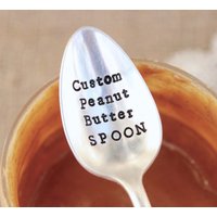Benutzerdefinierte Erdnussbutter Löffel - Pb Lover Weihnachtsgeschenk Für Papa Sohn Ihn Freund Mama Her Stocking Stuffer Geschenkkorb von EOJStudios