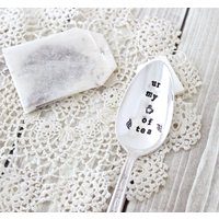 Ur Meine Tasse Teelöffel - You're Handgestempelt Hand Gestempelt Geschenk Für Ihre Mutter Schwester Oma Muttertag Self Care Nachricht Schwer Zu Ur Meine Tasse Teelöffel - You're Handgestempelt Hand Gestempelt Geschenk Für Ihre Mutter Schwester Oma Muttertag Self Care Nachricht Schwer Zu von EOJStudios