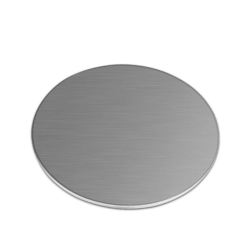 1 Stück 304 SS-Rundplatte – 50 mm Durchmesser, 0,5 mm–5 mm Dicke – erosionsbeständige Rundplatte for vielseitige Anwendungen(0.6mm) von EOMO