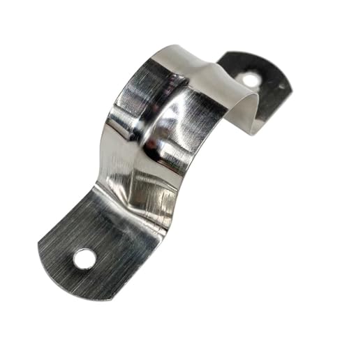 20 Stück 16–32 mm U-förmige Edelstahl-Rohrsattelklemmen – langlebige Schlauchschellen for Sanitär- und Heimwerkerprojekte(M22) von EOMO