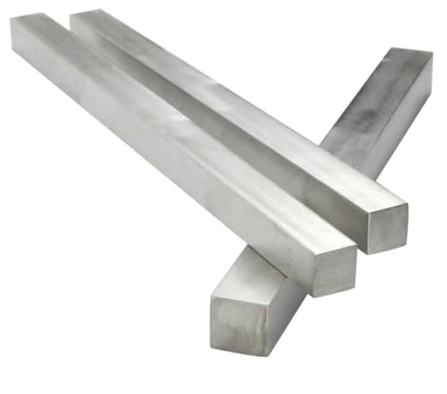 304 SS Vierkantstange – langlebige, korrosionsbeständige Linearwelle (5 mm bis 80 mm Breite, 100 mm bis 500 mm Länge) – 1 Stück(100mmx10x10mm) von EOMO