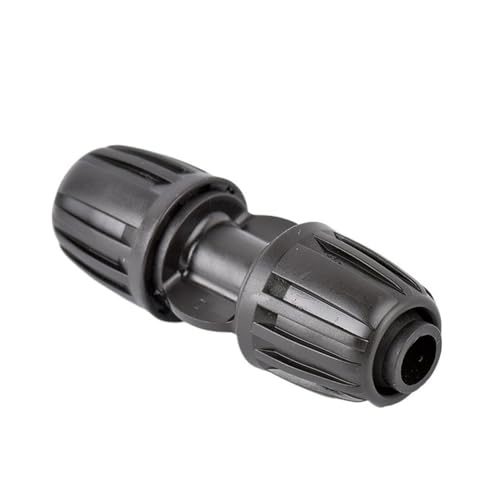 5 Stück PE-Rohrverteiler for Gartenbewässerungssysteme – Schwarz/Grüne Innengewindeverbinder for Tropfbewässerungs-Kits(Black,84mm) von EOMO