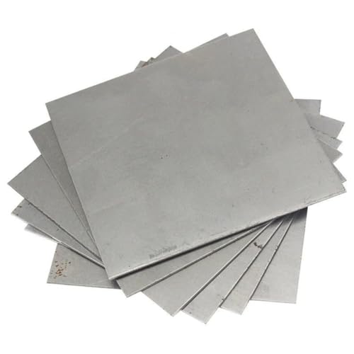 A3-Eisenblech 200 x 200 mm – 0,5 mm bis 2 mm Dicke for CNC-Rahmen, Heimwerkerkonstruktionen und Metallprojekte(1.5x200x200mm 1pcs) von EOMO