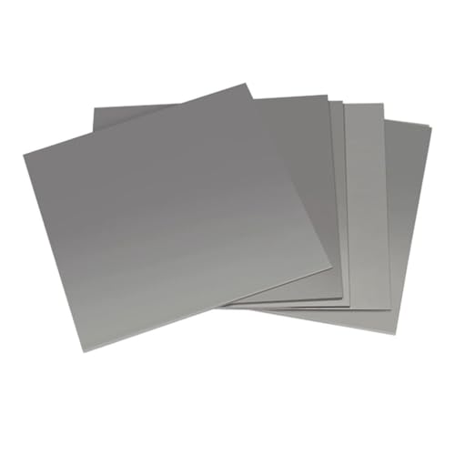 A3-Eisenblech – 50 x 50 mm, 0,5 mm/3 mm dick, 10 Stück DIY-Konstruktionsunterlage for CNC-Rahmenmodellformen(50x50x0.6mm 10pcs) von EOMO