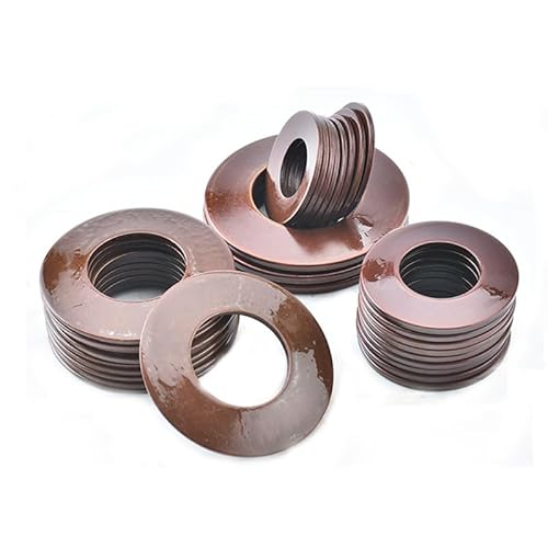 Druckfederscheibendichtung - Stoßdämpfer, Innendurchmesser 4,2 mm - 72 mm, Material 60Si2MnA, DIN2093-Standard(18x8.4x2(2Pcs)) von EOMO