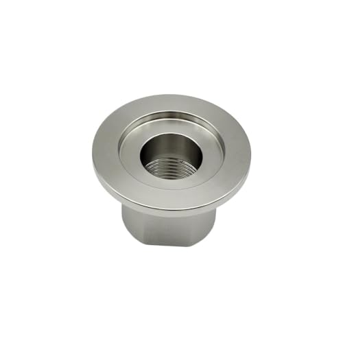 KF Edelstahl-Rohrverschraubung mit Innengewinde | Tri-Clamp-Verbindung for Vakuumpumpen der KF-Serie | 1 Stück(1/8in*25) von EOMO