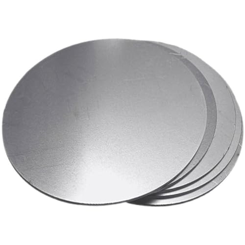 Runde Platte aus Edelstahl 304 – 0,5 mm dicke runde Scheibe, erhältlich in Durchmessern von 50 mm bis 300 mm for hohe Festigkeit und Erosionsbeständigkeit(300mm 1pcs) von EOMO
