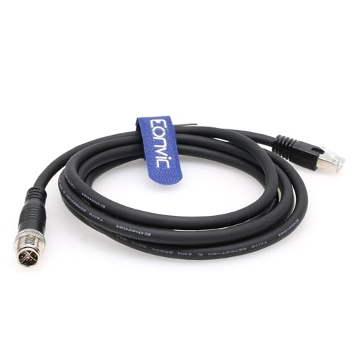 Eonvic Cognex Industrial Ethernet M12 X-Type auf RJ45 High-Flex Kabel von EONVIC