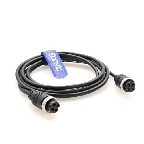 Eonvic GX16 4 Pin Double Female Circular Aviation Connector Elektrischer Stecker Kabel für elektronische Instrumente Industrielle Ausrüstung Automotive Verbindungen 1M von EONVIC