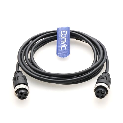 Eonvic GX16 4 Pin Double Female Circular Aviation Connector Elektrisches Steckerkabel für elektronische Instrumente Industrielle Ausrüstung Automotive Anschlüsse 2M von EONVIC