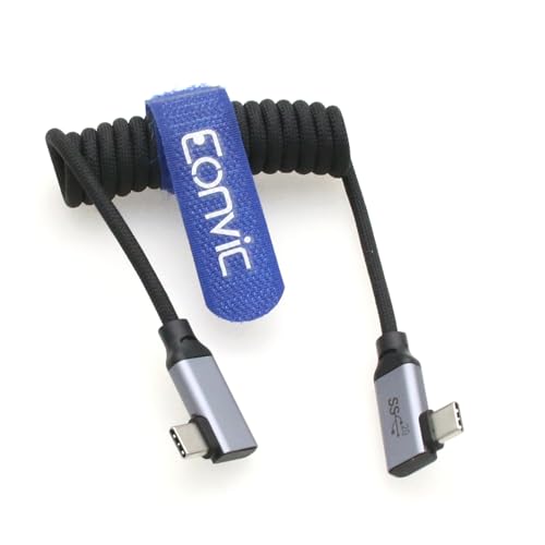 Eonvic USB Typ C 3.2 Gen 2 20Gb/s 100W 4K 60Hz Ladedaten Geflochtenes Spiralkabel für iPhone 15 Pro Max Plus Samsung Galaxy Tablets Laptops Blackmagic Sony FX3 Kamera Eonvic USB Typ C 3.2 Gen 2 20Gb/s 100W 4K 60Hz Ladedaten Geflochtenes Spiralkabel für iPhone 15 Pro Max Plus Samsung Galaxy Tablets Laptops Blackmagic Sony FX3 Kamera von EONVIC