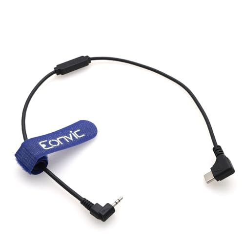 Eonvic USB-C rechtwinklig auf 2,5 mm LANC rechtwinkliges Lauf-/Stop-Kabel für DJI RS2 RS3 Sony FS5 FS7 FX6 FX9 Kamera Eonvic USB-C rechtwinklig auf 2,5 mm LANC rechtwinkliges Lauf-/Stop-Kabel für DJI RS2 RS3 Sony FS5 FS7 FX6 FX9 Kamera von EONVIC