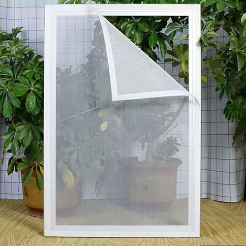 60x100cm Insektenschutz Fliegengitter Fenster in verschiedenen Größen, als Selbstbausatz von EOOXEKFX