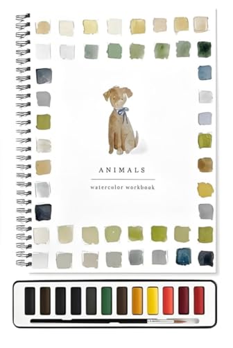 Aquarell-Arbeitsbuch, Anfängerfreundliche Aquarell-Arbeitsbücher mit Vögeln, Aquarellfarben-Set mit 12 Farben und Pinsel, Malbedarf für Kunsthandwerk, Kunst- und Bastelgeschenk für Jugendliche und Erw Aquarell-Arbeitsbuch, Anfängerfreundliche Aquarell-Arbeitsbücher mit Vögeln, Aquarellfarben-Set mit 12 Farben und Pinsel, Malbedarf für Kunsthandwerk, Kunst- und Bastelgeschenk für Jugendliche und Erw von EOOXEKFX