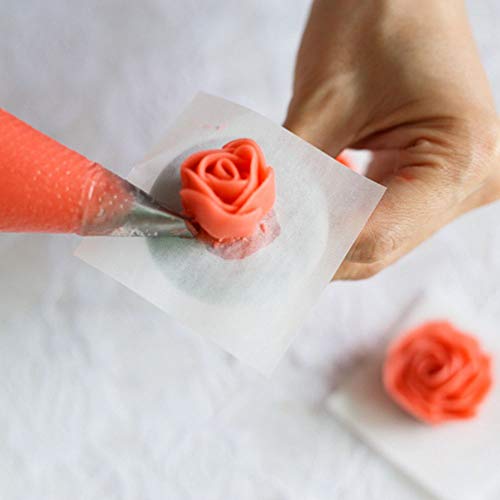 EORTA 1500 Stück Blumenheber Papier Creme Paspelpapier Einweg-Piping Blumen Transfer Wachspapier Kuchen Zuckerguss Zuckerguss Zucker Blätter für Kuchen Dessert Gebäck Dekoration 3 Größen EORTA 1500 Stück Blumenheber Papier Creme Paspelpapier Einweg-Piping Blumen Transfer Wachspapier Kuchen Zuckerguss Zuckerguss Zucker Blätter für Kuchen Dessert Gebäck Dekoration 3 Größen von EORTA