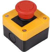 1 Stück 660 v 10A Kunststoffschale Rotes Schild Not-Aus-Pilz-Druckschalter Neu - Eosnow von EOSNOW