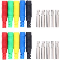 Eosnow - 10Set Bananenstecker Starke Konnektivität Gute elektrische Leitfähigkeit Laterne Bananenbuchse für Elektronikcomputer von EOSNOW