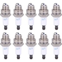 10pcs Sparking Plug Chainsaw Accessoires Rasenmäher Teile Messing Keramik für Hedge Trimmer - Eosnow 10pcs Sparking Plug Chainsaw Accessoires Rasenmäher Teile Messing Keramik für Hedge Trimmer - Eosnow von EOSNOW