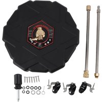 13-Zoll-Druckoberflchenreiniger 2500 PSI 1/4 Zoll Schnellstecker mit Rdern Verlngerungsstange Druckoberflchenreiniger für Garage, Terrasse, Fahrbahn 13-Zoll-Druckoberflchenreiniger 2500 PSI 1/4 Zoll Schnellstecker mit Rdern Verlngerungsstange Druckoberflchenreiniger für Garage, Terrasse, Fahrbahn von EOSNOW