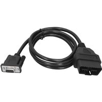 Eosnow - 16Pin OBD2 zu RS232 DB9 Auto Diagnose Interface Adapter Verlngerung Kabel Stecker von EOSNOW