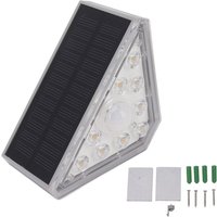 2 Set Solartreppenleuchten 9 LEDs IP68 wasserdichte induktive Schritt für Yard Patio Garden Walkways Deck - Eosnow 2 Set Solartreppenleuchten 9 LEDs IP68 wasserdichte induktive Schritt für Yard Patio Garden Walkways Deck - Eosnow von EOSNOW