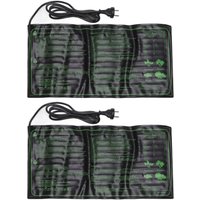 Decdeal 2Pcs Wasserdichte Sämling Heizmatte Pflanze Samen Keimung Wachstum Konstante Temperatur Pad eu Stecker 220 ‑ 240V von EOSNOW