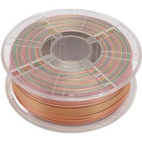 3D-Seiden-PLA-Filament, 1,75 mm, mehrfarbig, 2,2 lbs, matte Farbverlaufsfarben, 3D-Druckfilament für FDM-3D-Drucker - Eosnow von EOSNOW