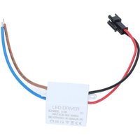 500mA 1X3W LED-Treiber Netzteil Treiberanschluss LED-Lampe Transformator Eingang AC95-265V Ausgang 2-4VDC - Eosnow von EOSNOW