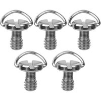 Eosnow - 5PCS 1/4 Kamera Schraube für Schnellwechselplatte 1/4 Zoll Klapp C-Ring-Adapter Stativ Einbeinstativ von EOSNOW