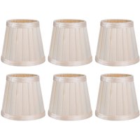 6PCS moderne einfache Kronleuchter Anhnger Lampe Schatten Abdeckung Stoff Lampenschirm für Home Wandleuchte - Eosnow von EOSNOW