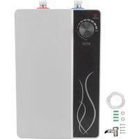 8L kleiner elektrischer Warmwasserbereiter für die Küche, Speichertyp 220V, weiß - Eosnow 8L kleiner elektrischer Warmwasserbereiter für die Küche, Speichertyp 220V, weiß - Eosnow von EOSNOW