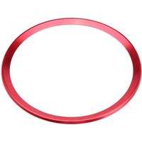 Eosnow - Aluminiumlegierung Auto Lenkrad Ring Abdeckung Trim für Audi A1 A3 A4 A5 A6 Q3 Q5 Rot von EOSNOW