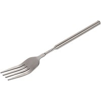 BBQ Teleskop ausziehbar Abendessen Obst Dessert Gabel mit langem Griff Edelstahl Besteck von EOSNOW