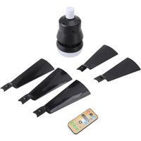 Deckenventilator leichte dimmbare 3 Windgeschwindigkeit Timer E26 Schrauben Sie led für Schlafzimmer Garage Küche 40W ac 85-265V Schwarz - Eosnow von EOSNOW