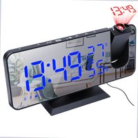 Eosnow - Digitale Projektion Wecker mit Spiegeloberfläche 4-in-1 180-Grad-Projektor Innentemperatur Feuchtigkeit Monitor fm Radio Phone Ladegerät Eosnow - Digitale Projektion Wecker mit Spiegeloberfläche 4-in-1 180-Grad-Projektor Innentemperatur Feuchtigkeit Monitor fm Radio Phone Ladegerät von EOSNOW
