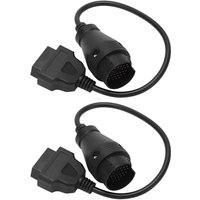 Eosnow 1 Paar OBD2-Adapterkabel, 38-polig auf 16, Schwarz, Ersatz für Mercedes-Benz SPRINTER Eosnow 1 Paar OBD2-Adapterkabel, 38-polig auf 16, Schwarz, Ersatz für Mercedes-Benz SPRINTER von EOSNOW