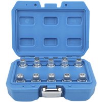 10-teiliges Radsicherungs-Radmuttern-Schlüsselsatz-Entferner-Installations-Anti-Diebstahl-Kit - Eosnow 10-teiliges Radsicherungs-Radmuttern-Schlüsselsatz-Entferner-Installations-Anti-Diebstahl-Kit - Eosnow von EOSNOW