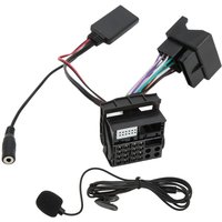 Eosnow - 12pin Bluetooth 5.0 Aux -Audio -Kabel -Adapter -Mikrofon Hände kostenloser Austausch für 207 307 407 308 von EOSNOW