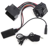 Eosnow - 12Pin Bluetooth 5.0 aux Audio Adapter mit Mikrofon 59,1 Zoll Kabel Passend für Opel CD30 CDC40 CD70 von EOSNOW
