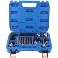 Eosnow 18 Teile/satz Lichtmaschine Riemenscheibe Demontieren Entferner Kit Auto Reparatur Werkzeug Eosnow 18 Teile/satz Lichtmaschine Riemenscheibe Demontieren Entferner Kit Auto Reparatur Werkzeug von EOSNOW