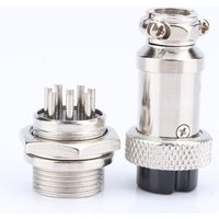 Eosnow - 1Set GX16 8Pins Schraubtyp Elektrischer Luftfahrt -Stecker -Steckdosenanschluss neu von EOSNOW