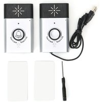 Eosnow - 2,4-GHz-Mini-tragbares Dual-Way-Voice-Intercom-Funk-Türklingel-Interphone-System von EOSNOW
