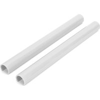 Eosnow 2 Stück Kühlergrillstreifen Zierleisten Dekoration Ersatz für 1 2 3 4 5 6 7 Serie F20 F22 F30 G30 G11Wei von EOSNOW