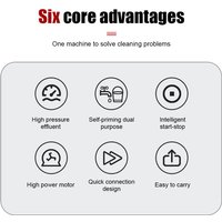 Eosnow 2176psi Elektrischdruck Waschmaschine 3000W Hochreiniger Maschine mit Sprühgerät 23ft Schlauchschaum Kessel für Autos Auffahrten Zäune Patios von EOSNOW